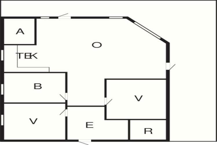 6 Person Holiday Home In Knebel Ørby Екстериор снимка